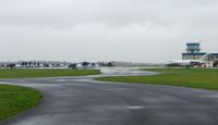  - Oxford Kidlington  on a very wet and grey morning - by Terry Fletcher