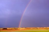  - Looking SW from the control tower - by Glenn E. Chatfield