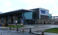  - A landside view of Krakow International terminal - by Terry Fletcher