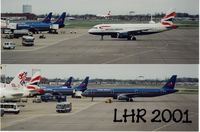  - Two photos of LHR in Apr.2001 - by metricbolt