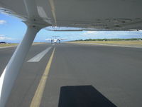  - Crossing HNL Rwy04R while a turbo prop holding for us - by COOL LAST SAMURAI