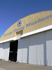  - Vintage Flying Museum Hanger - by Zane Adams