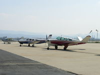  - Skyhawk, Saratoga, and Bonanza at Blue's Parking - by COOL LAST SAMURAI