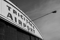  - The old hangar at Tri-Cities Airport in Endicott, NY is slated for demolition. - by Joe Geronimo