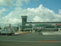  @ Juan Santamaría International Airport - Tower from airside at San Jose, Costa Rica - by John J. Boling