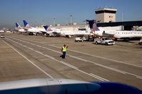  - Onboard AirTran FLT58 from Los Angeles Int'l (KLAX), arriving at Gate D6. - by Dean Heald
