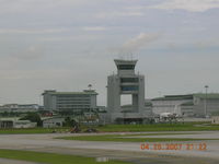  - Control Tower at Kuala Lumpur, Malaysia - by John J. Boling