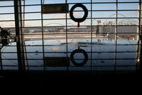  - Fountain in McNamara Terminal - by Florida Metal