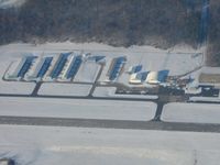  @ Knox County Airport - Closer view of the ramp & buildings - by Bob Simmermon
