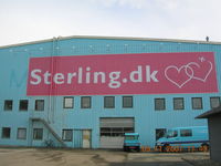  - Sterling Airlines Maintenance Hangar at Copenhagen - by John J. Boling