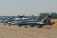  - Jets flightline at the 2005 Airshow - by Michel Teiten ( www.mablehome.com )