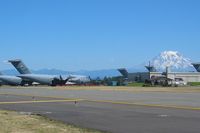  - C-17s from 62nd AW with Mount Rainier in the background - by Michel Teiten ( www.mablehome.com )