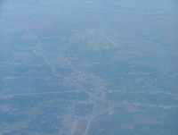  - WF Airport, notice Kickapoo Airport to the south - by B.Pine