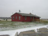  - The Michigan City FBO with the friendly cat guarding the building... - by IndyPilot63