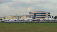  - An overview of the Executive ramps at the North end of the field - by Terry Fletcher