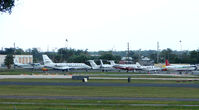  - One of the FLL executive ramps during Miami Boat Show weekend - by Terry Fletcher