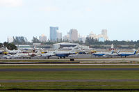  - One of the FLL executive ramps during Miami Boat Show weekend - by Terry Fletcher