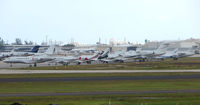  @ Fort Lauderdale/hollywood International Airport - One of the FLL executive ramps during Miami Boat Show weekend - by Terry Fletcher