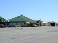  - Main Terminal Building and Maintenance Hanger - by Zane Adams