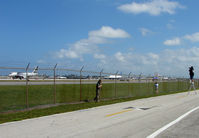  @ Fort Lauderdale/hollywood International Airport - Photograhers especially like the western threshold of Ft.Lauderdale Int - with the sun at their backs all day - by Terry Fletcher