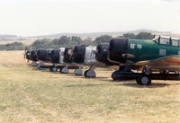  - Tora Tora Tora flight line at Denton CAF show - by Zane Adams