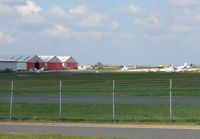  - The General Aviation Ramp and Hangars at Norwich UK - by Terry Fletcher