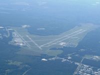  @ Gainesville Regional Airport - Looking E from 6000' - by Bob Simmermon