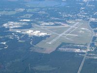  @ Lake City Gateway Airport - Looking W from 6000' - by Bob Simmermon