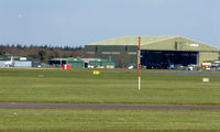  @ Bournemouth Airport - View of the FR Aviation Main Hangar at Bournemouth - by Terry Fletcher