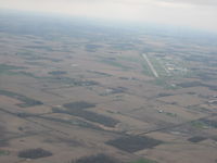  - Looking up runway 24 - by Bob Simmermon
