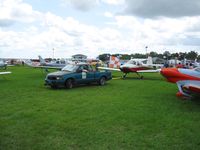  - Towing planes through some tight fits at Sun N Fun 2008 - by Bob Simmermon
