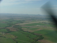 - Lawton Airport starting to fly left downwind for 17. - by B.Pine