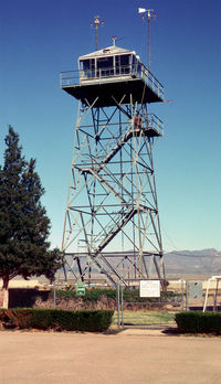  - Historic WWII Control Tower at Kingman AZ - by J.G. Handelman