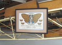  - Logo of the Moth Aircraft Corporation, Licensee of The DeHavilland Aircraft Company, Ltd., in the David Watson Hangar, Aviation Museum of Santa Paula - by Doug Robertson