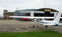  - Control Tower and Hangar at Peterborough Conington - by Terry Fletcher