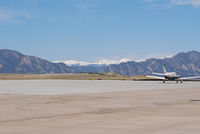  - Looking out toward the runway. - by Bluedharma