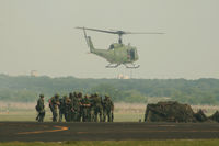  - At Central Texas Airshow - Vietnam re-enactors - by Zane Adams