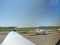  - View of Airlake from inside King Air 351DD. - by Mitch Sando