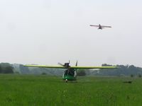  @ XWUN - Weston Underwood microlight strip - by Simon Palmer