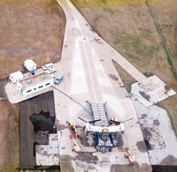  @ Arlington Municipal Airport - Bell Helicopter V-22 Ground Test Article on the test stand at Arlington Municipal - by Zane Adams