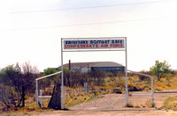  @ PYOTE - The former Pyote AFB gate and hanger.  - by Zane Adams