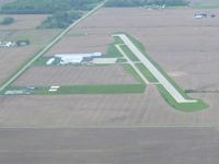  - Looking down runway 26 at Piqua, Ohio - by Bob Simmermon
