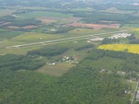  @ Madison Municipal Airport - Looking NW from 2500' - Madison, Indiana - by Bob Simmermon