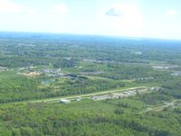  @ Youngstown Elser Metro Airport - Approaching from the SW - by Bob Simmermon