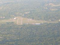  @ Dutchess County Airport - Looking south from 4500' - by Bob Simmermon
