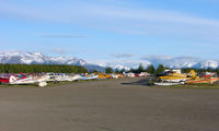  - Parked aircraft at Lake Hood - mostly tired aircraft that would use the gravel strip - by Terry Fletcher