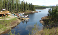  @ Carl's Landing Airport - A beautiful location , on the main road into  Talkeetna ,Alaska - by Terry Fletcher