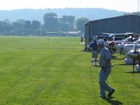  - Aircraft landing and lining up along the runway during Father's Day fly-in. - by Bob Simmermon