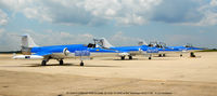  - 3 Starfighters ready to taxi at NAF Washington - by J.G. Handelman