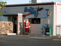  - Santa Claus outside the Cafe @ Minden, NV - by Steve Nation
